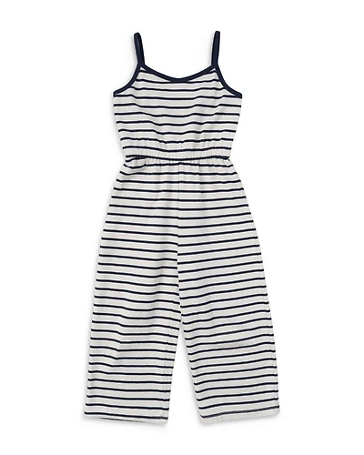 Girls' Katrina Cotton Stripe Jumpsuit - Little Kid, Big Kid