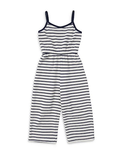 Sol Angeles Girls' Katrina Cotton Stripe Jumpsuit - Little Kid, Big Kid