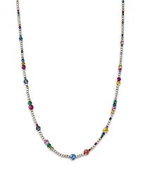 Bloomingdale's Fine Collection Multi Gemstone & Diamond Collar Necklace