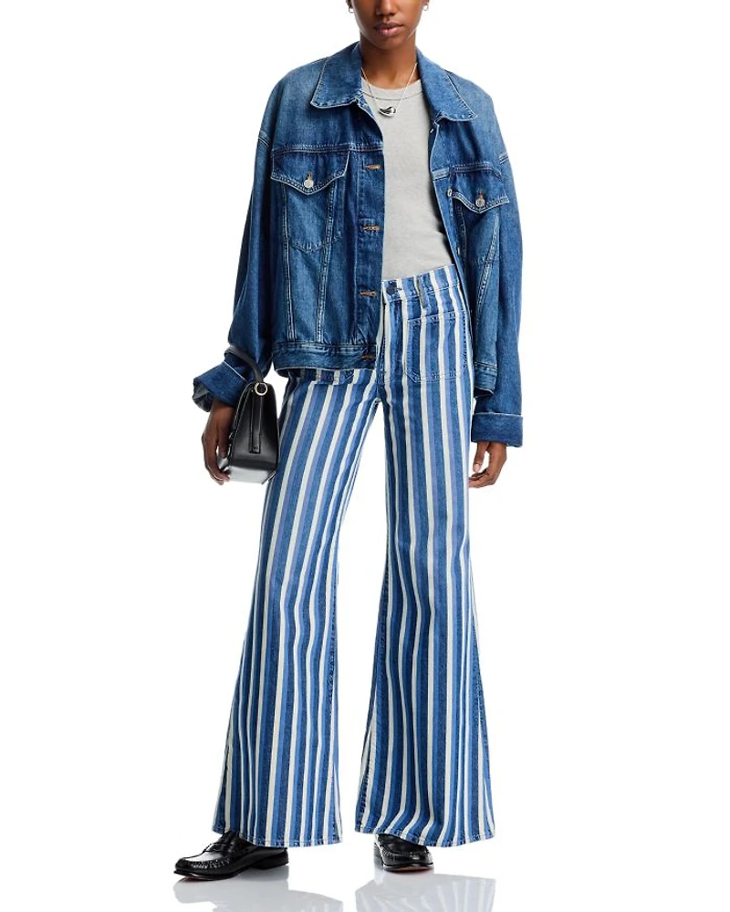Patch Pocket Twister Sneaker Jeans Following Up
