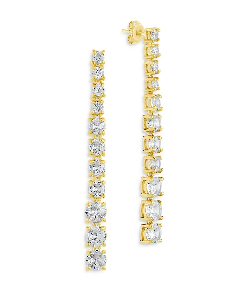 Natasha Drop Stud Earrings