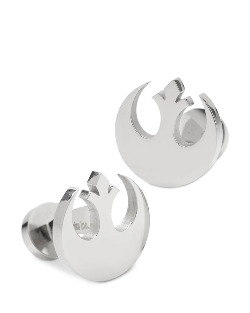 Shiny Rebel Stainless Steel Cufflinks