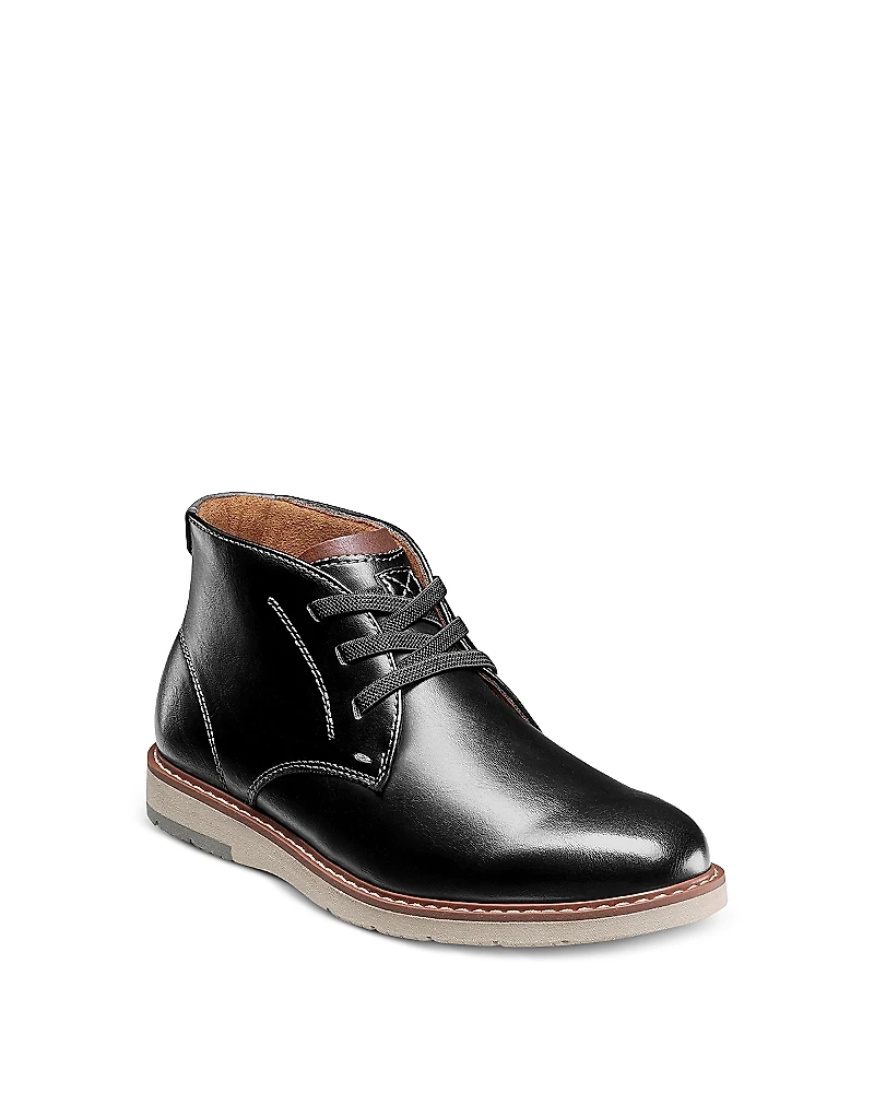 Florsheim Kids Boys' Vibe Plain Toe Chukka Boot, Jr. - Toddler, Little Kid