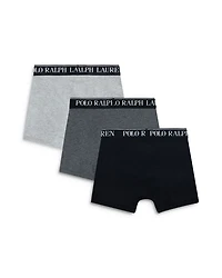 Boys' Cotton Stretch Jersey Boxer Briefs, Pack of 3 - Big Kid