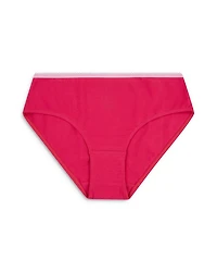 Girls' Cotton Stretch Jersey Bikini Briefs, Pack of 5 - Big Kid