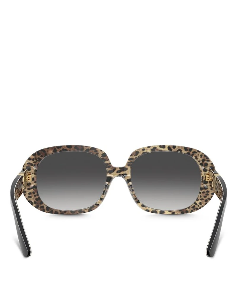 Allure Oval Sunglasses, 56mm