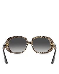 Allure Oval Sunglasses, 56mm