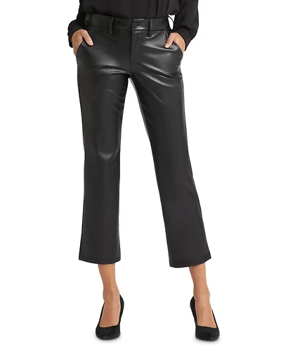 Faux Leather Ankle Pants