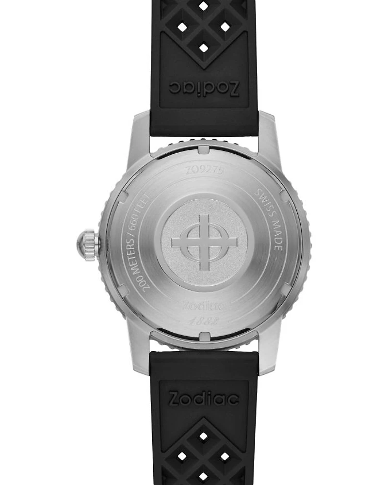 Compression Diver Automatic Rubber Strap Watch