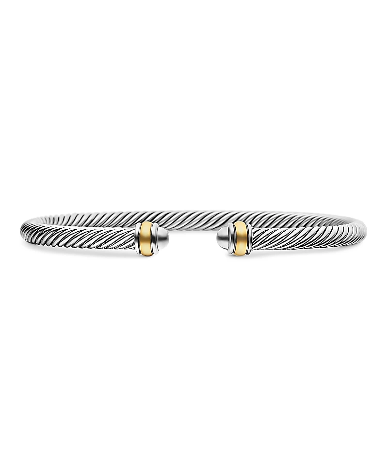 David Yurman Cable Classics Bracelet with 18K Gold