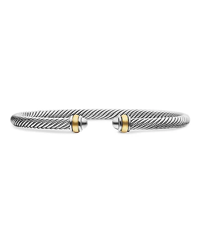 David Yurman Cable Classics Bracelet with 18K Gold