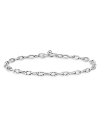 DY Madison® Toggle Chain Bracelet Sterling Silver with Diamonds