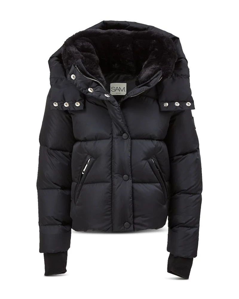 Girls' Lara Hooded Down Jacket - Big Kid