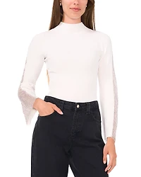 Vince Camuto Mock Neck Knit Top