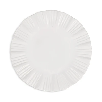 Vietri Bari White Small Round Platter