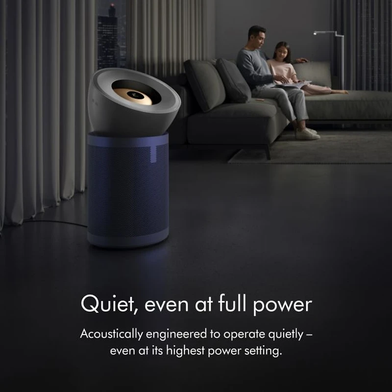 Purifier Big + Quiet Formaldehyde BP03 | Bright Nickel/Prussian Blue