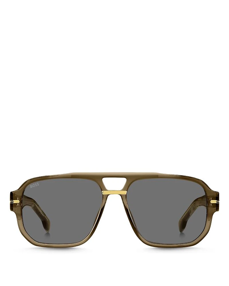 Rectangle Sunglsses, 58mm