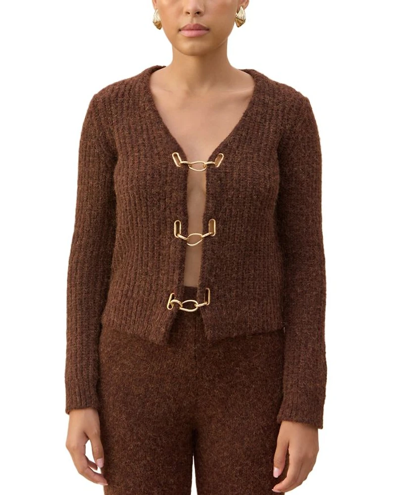 Adel Clasp Cardigan