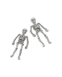 Baublebar Bone A Fide Hottie Pave Skeleton Drop Earrings