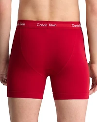 Cotton Stretch Moisture Wicking Boxer Briefs, Pack of 3