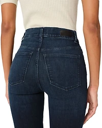 Halle Instasculpt Straight Leg High Rise Jeans Mediterranean