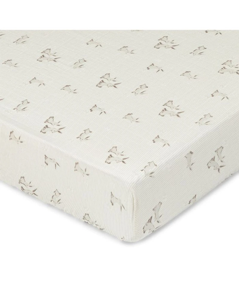Bunny Fitted Crib Sheet
