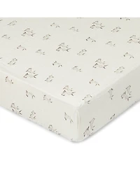 Crane Baby Bunny Fitted Crib Sheet