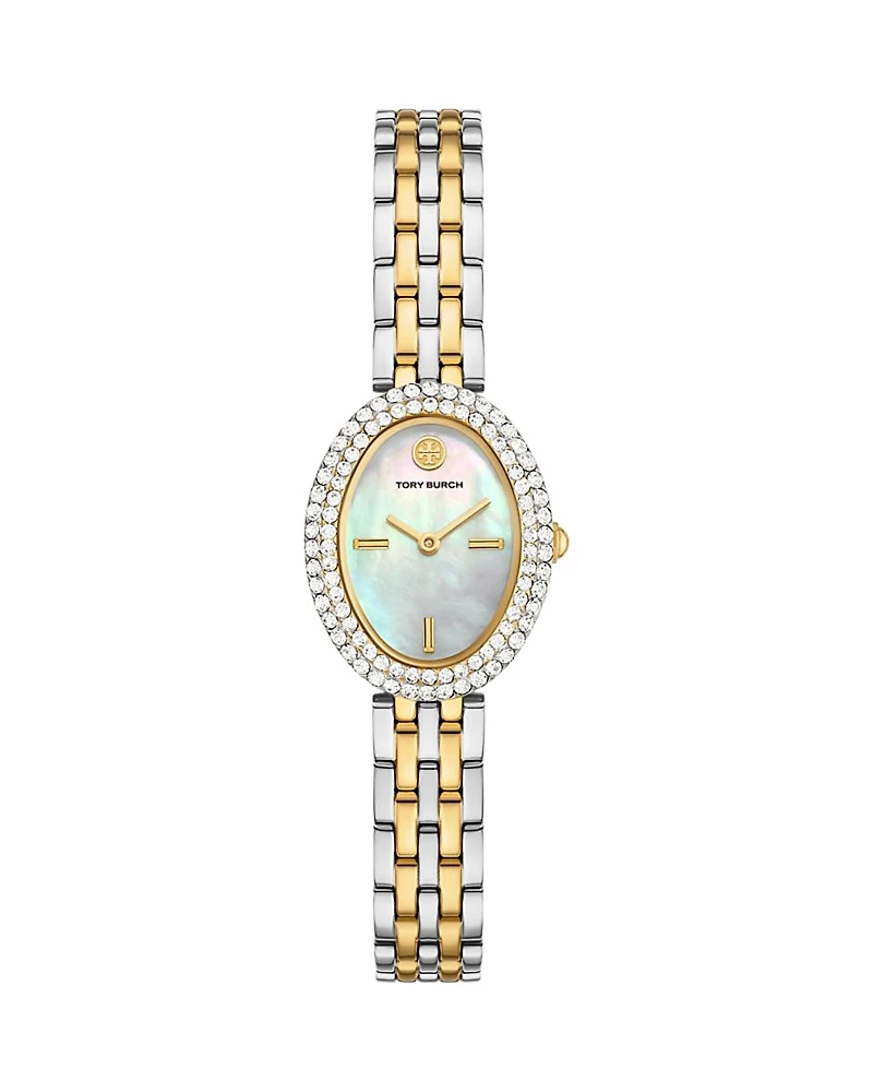 Tory Burch The Oval Watch, 22mm x 28mm