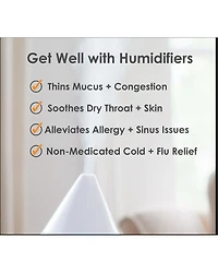 Drop 2.0 4 in 1 Cool Mist Humidifier with Aroma Tray & Sound Machine