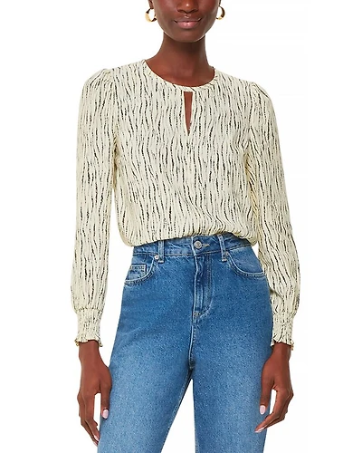 Shibori Stripe Blouse