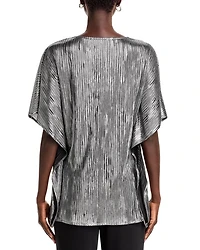 Plissé Caftan Top
