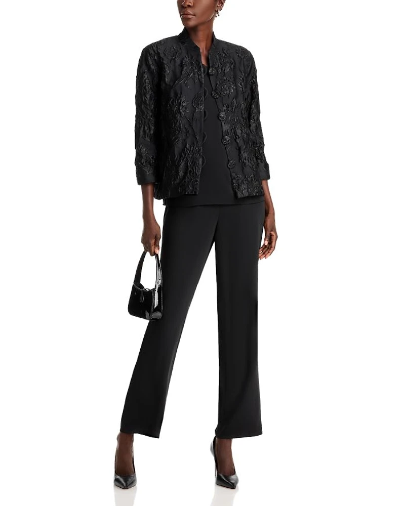 Shimmer Cloqué Boxy Jacket