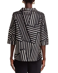 Graphic Jacquard Jacket