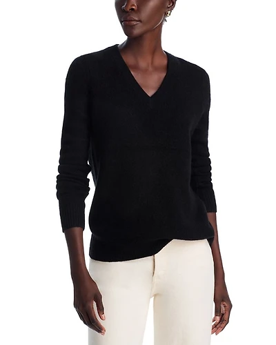 V Neck Cashmere Sweater - Exclusive