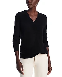 C by Bloomingdale's Cashmere V Neck Sweater - Exclusive