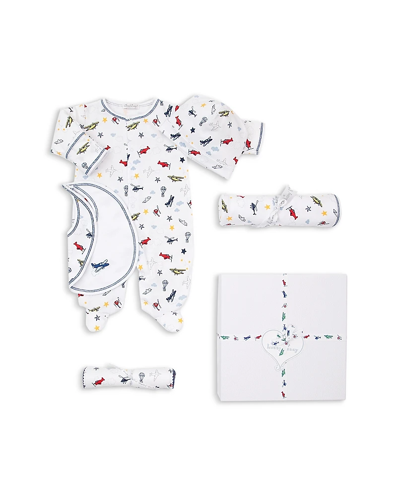 Kissy Boys' Aviators 5 Piece Gift Set - Baby
