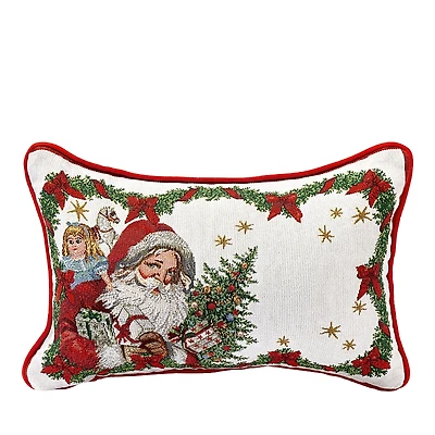 Villeroy & Boch Toy's Fantasy Rectangular Reversible Pillow: Santa