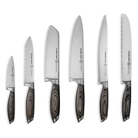 Cutlery Bonded Ash  7-Pc. Knife Block Set