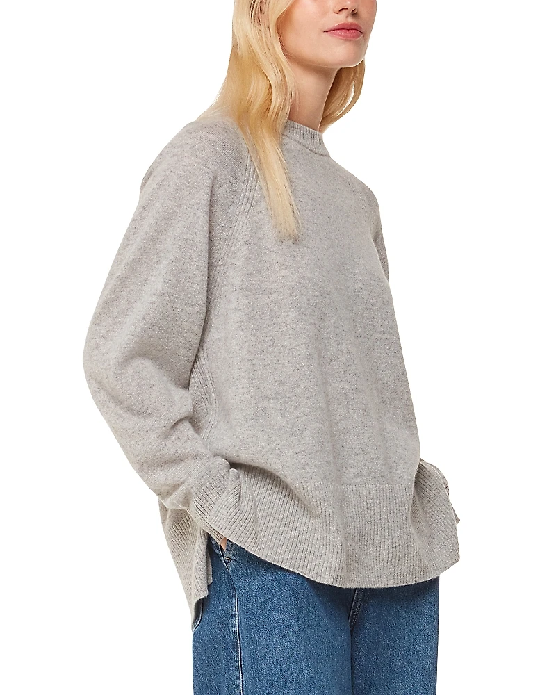 Whistles Ultimate Cashmere Crewneck Sweater