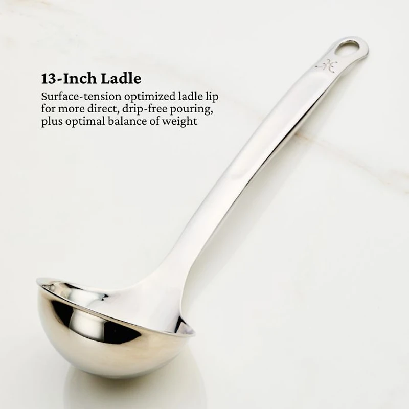 Provisions 5-Piece Essential Stainless Steel Chef's Tools Set
