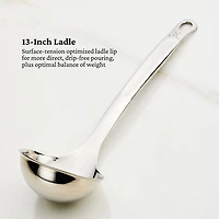Provisions 5-Piece Essential Stainless Steel Chef's Tools Set