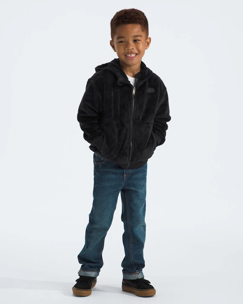 Unisex Osito Fleece Relaxed Fit Full Zip Hoodie - Little Kid