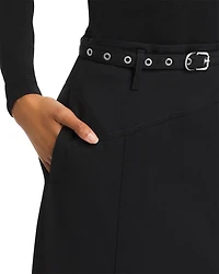 Belted Utility Skirt