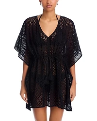 Butterfly Eyelet Swim Cover Up