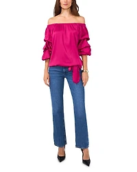 Bubble Sleeve Top
