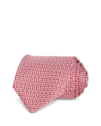 Ferragamo Silk Classic Grid Tie