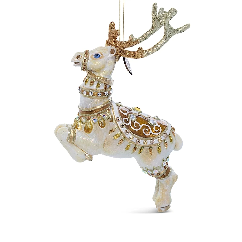 Jay Strongwater Blitzen Glass Ornament
