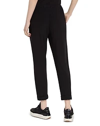Julia Cuffed Crepe Joggers