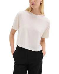 Lightweight Wool Boxy Tee
