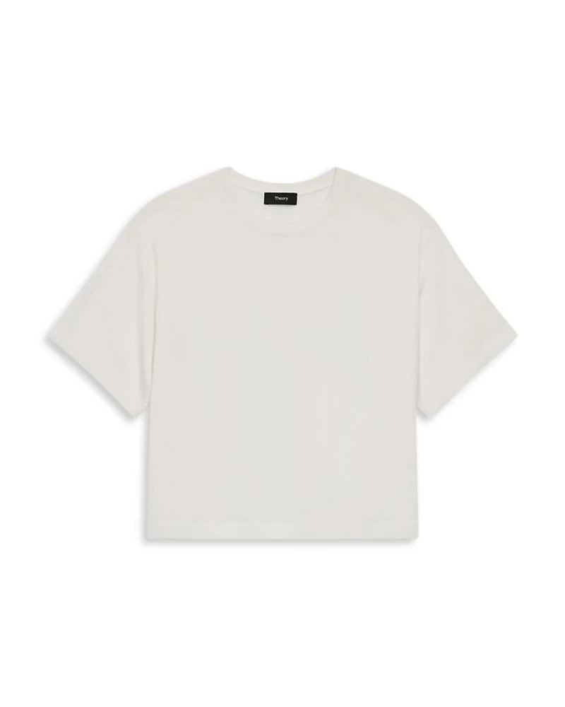 Lightweight Wool Boxy Tee
